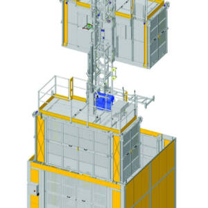 Строителен подемник / асансьор Electroelsa Elsa H50 - 5000кг.