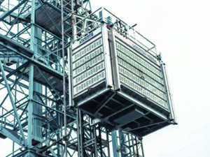 Строителен подемник / асансьор Böcker Super-Lift LX-PM - 2600кг.